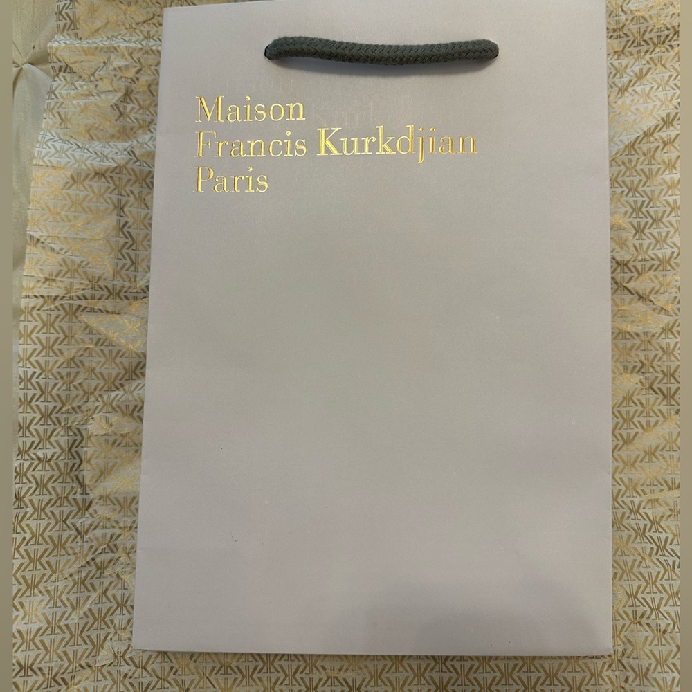 Maison Francis Kurkdjian Paris - Baccarat rouge shopping bag